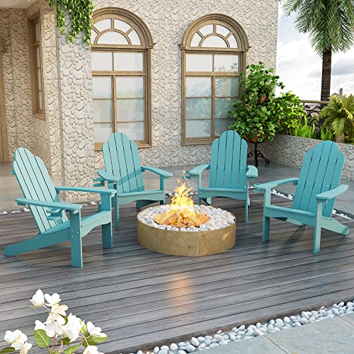 LUE BONA Adirondack-Stuh 2er-Set,Gartenstuhl mit Rückenlehne und Armlehnen,Terrassenstuhl Balkonstuhl Stühle,HDPS,Gartensessel mit Getränkehalter,Ergonomischer,89 x 76 x 92cm, LUE BONA Adirondack-Stuh 2er-Set,Gartenstuhl mit Rückenlehne und Armlehnen,Terrassenstuhl Balkonstuhl Stühle,HDPS,Gartensessel mit Getränkehalter,Ergonomischer,89 x 76 x 92cm, von LUE BONA
