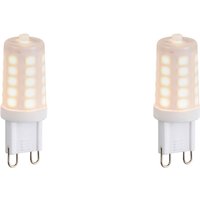 2er Set dimmbarer G9 LED-Lampen Opal 1,2W 100lm 2200K von LUEDD