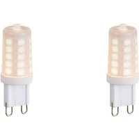 2er Set dimmbarer G9 LED-Lampen Opal 1,2W 100lm 2200K 2er Set dimmbarer G9 LED-Lampen Opal 1,2W 100lm 2200K von LUEDD