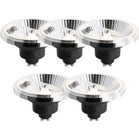 Luedd - 5er-Set GU10 3-Stufen-Dimmbare LED-Lampe 111mm 10,5W 770lm 3000K von LUEDD