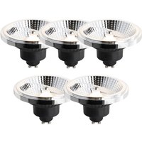 Luedd - 5er-Set GU10 Dimmbare LED-Lampe 111mm 10,5W 770lm 2700K von LUEDD