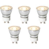 Luedd - 5er-Set GU10 3-Stufen-Dimmbare LED-Lampen 35mm 4W 220 lm 3000K von LUEDD