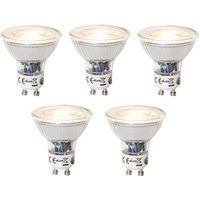 Luedd - 5er-Set GU10 Dimmbare LED-Lampen 7W 600 lm 3000K von LUEDD