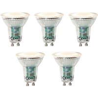 Luedd - Set mit 5 GU10 dimbare led lamp lux sensor 3W 200 lm 2700K von LUEDD