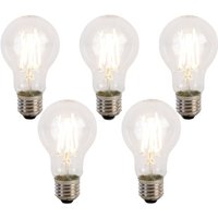 Luedd - 5er-Set E27 3-Stufen-Dimmbare LED-Glühbirnen A60 5W 700 lm 2700K von LUEDD