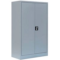 LÜLLMANN Stahlschrank 530290 lichtgrau 80,0 x 38,3 x 120,0 cm, aufgebaut von LÜLLMANN