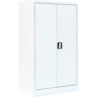 LÜLLMANN Stahlschrank 530297 signalweiß 80,0 x 38,3 x 120,0 cm, aufgebaut von LÜLLMANN