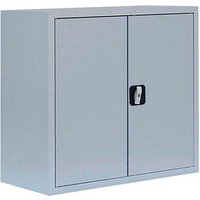 LÜLLMANN Stahlschrank 530300 lichtgrau 80,0 x 38,3 x 75,0 cm, aufgebaut von LÜLLMANN