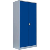 LÜLLMANN Stahlschrank 530341 enzianblau, lichtgrau 92,5 x 42,2 x 195,0 cm, aufgebaut LÜLLMANN Stahlschrank 530341 enzianblau, lichtgrau 92,5 x 42,2 x 195,0 cm, aufgebaut von LÜLLMANN