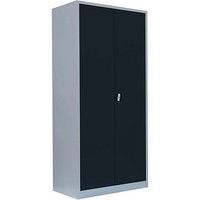 LÜLLMANN Stahlschrank 530368 anthrazit, lichtgrau 92,5 x 60,0 x 195,0 cm, aufgebaut LÜLLMANN Stahlschrank 530368 anthrazit, lichtgrau 92,5 x 60,0 x 195,0 cm, aufgebaut von LÜLLMANN