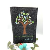 Filzhülle Hülle Gotteslob Gotteslobhülle Baum Filzhülle Hülle Gotteslob Gotteslobhülle Baum von LUENAhandmadefashion