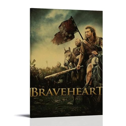 Braveheart-movie Poster Dekorative Malerei Leinwand Wandkunst Wohnzimmer Poster Schlafzimmer Malerei,Wandkunst Bilddruck Moderne Familienzimmer Dekor 12x18inch(30x45cm) von LUENYUDE