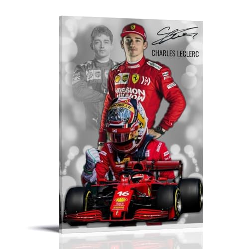 Charles Leclerc Poster Dekorative Malerei Leinwand Wandkunst Wohnzimmer Poster Schlafzimmer Malerei,Wandkunst Bilddruck Moderne Familienzimmer Dekor 12x18inch(30x45cm) von LUENYUDE