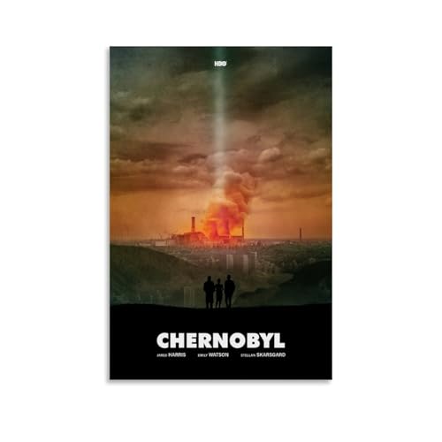Chernobyl Fanart Poster Dekorative Malerei Leinwand Wandkunst Wohnzimmer Poster Schlafzimmer Malerei,Wandkunst Bilddruck Moderne Familienzimmer Dekor 20x30inch(50x75cm) von LUENYUDE