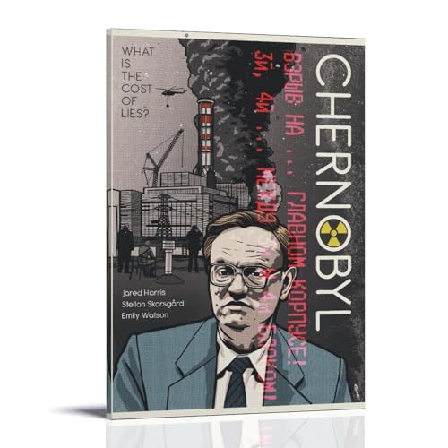 Chernobyl Movie Poster Dekorative Malerei Leinwand Wandkunst Wohnzimmer Poster Schlafzimmer Malerei,Wandkunst Bilddruck Moderne Familienzimmer Dekor 16x24inch(40x60cm) von LUENYUDE