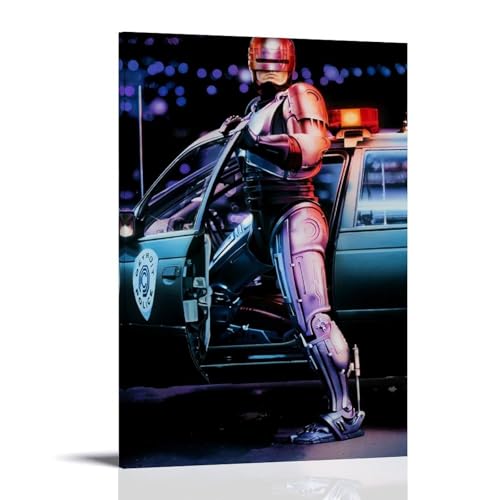 Robocop 1987 Poster Dekorative Malerei Leinwand Wandkunst Wohnzimmer Poster Schlafzimmer Malerei,Wandkunst Bilddruck Moderne Familienzimmer Dekor 08x12inch(20x30cm) von LUENYUDE