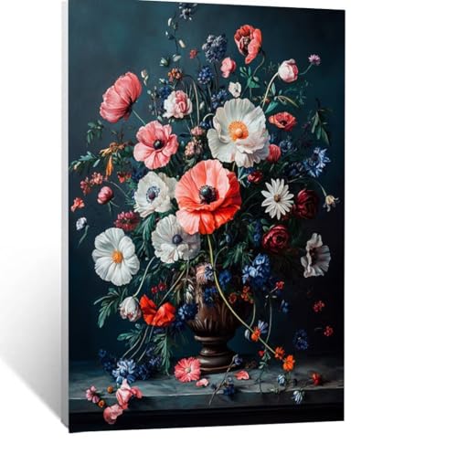 Malen Nach Zahlen Erwachsene Blume Malen Nach Zahlen Kinder Pflanzen mit Pinsel und Wasserdicht Leinwand Acrylfarben Set, Diy Set Erwachsene Bilder 100 x 135cm für Zimmer Deko Geschenke LSJ-7600 Malen Nach Zahlen Erwachsene Blume Malen Nach Zahlen Kinder Pflanzen mit Pinsel und Wasserdicht Leinwand Acrylfarben Set, Diy Set Erwachsene Bilder 100 x 135cm für Zimmer Deko Geschenke LSJ-7600 von LUESSJAO
