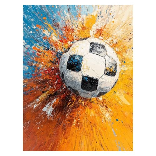 Malen Nach Zahlen Erwachsene Fußball Malen Nach Zahlen Kinder Sport mit Pinsel und Wasserdicht Leinwand Acrylfarben Set, Diy Set Erwachsene Bilder 60 x 80CM für Deko Wohnzimmer Geschenke LSJ-6986 Malen Nach Zahlen Erwachsene Fußball Malen Nach Zahlen Kinder Sport mit Pinsel und Wasserdicht Leinwand Acrylfarben Set, Diy Set Erwachsene Bilder 60 x 80CM für Deko Wohnzimmer Geschenke LSJ-6986 von LUESSJAO