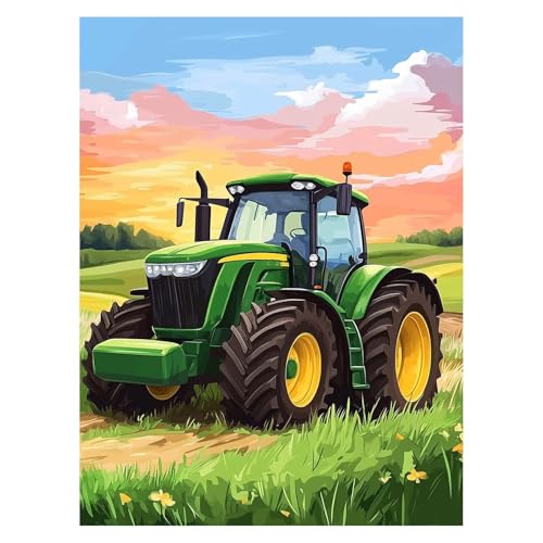 Malen Nach Zahlen Erwachsene Traktor Malen Nach Zahlen Kinder Bauernhof mit Pinsel und Wasserdicht Leinwand Acrylfarben Set, Diy Set Erwachsene Bilder 100x135 Cm für Deko Wohnzimmer Geschenke LSJ-6986 Malen Nach Zahlen Erwachsene Traktor Malen Nach Zahlen Kinder Bauernhof mit Pinsel und Wasserdicht Leinwand Acrylfarben Set, Diy Set Erwachsene Bilder 100x135 Cm für Deko Wohnzimmer Geschenke LSJ-6986 von LUESSJAO