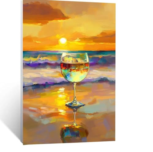 Strand Malen Nach Zahlen Erwachsene, Malen nach Zahlen auf Leinwand mit Pinsel und Acrylfarben 50 x 70 CM DIY Basteln Erwachsene Leinwand Bilder Weinglas für Wanddeko Wohnzimmer Geschenke LSJ-1204 Strand Malen Nach Zahlen Erwachsene, Malen nach Zahlen auf Leinwand mit Pinsel und Acrylfarben 50 x 70 CM DIY Basteln Erwachsene Leinwand Bilder Weinglas für Wanddeko Wohnzimmer Geschenke LSJ-1204 von LUESSJAO
