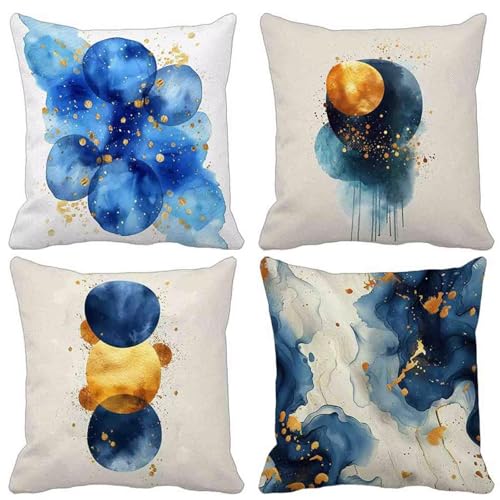 Kissenbezug Blume Sofakissen 4er Set, Quadratische Dekokissen Weiß Kissenbezüge Weich Samt Zierkissen mit Unsichtbarem Reißverschluss Sofa Kissen für Sofa Wohnzimmer Balkon 80 x 80 cm -lsy2504Y6 Kissenbezug Blume Sofakissen 4er Set, Quadratische Dekokissen Weiß Kissenbezüge Weich Samt Zierkissen mit Unsichtbarem Reißverschluss Sofa Kissen für Sofa Wohnzimmer Balkon 80 x 80 cm -lsy2504Y6 von LUESUAYN