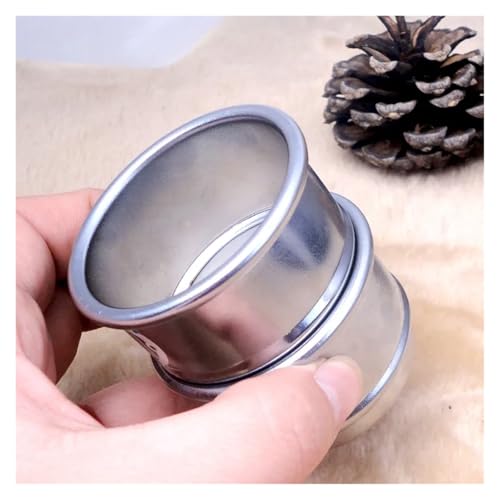 LUFAA 5 cm hochpräzises experimentelles Zellsieb 600 1000 2000 Maschenweite 1 Stück Perle traditionelle chinesische Medizin Pulvermaschensieb (Color : 300mesh(0.05mm), Size : Diameter 5cm) von LUFAA