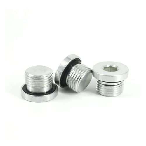 LUFAA BSP Außensechskant Kopf Endkappe M5 M6 M8 M10 M12 M14 M16 M18 M20 M22 M24 M26 M27 M30 1/8"; 1/4";3/8"; 1/2";3/4" Stopfen Rohrverschraubung 1St (Size : M27x1.5) von LUFAA