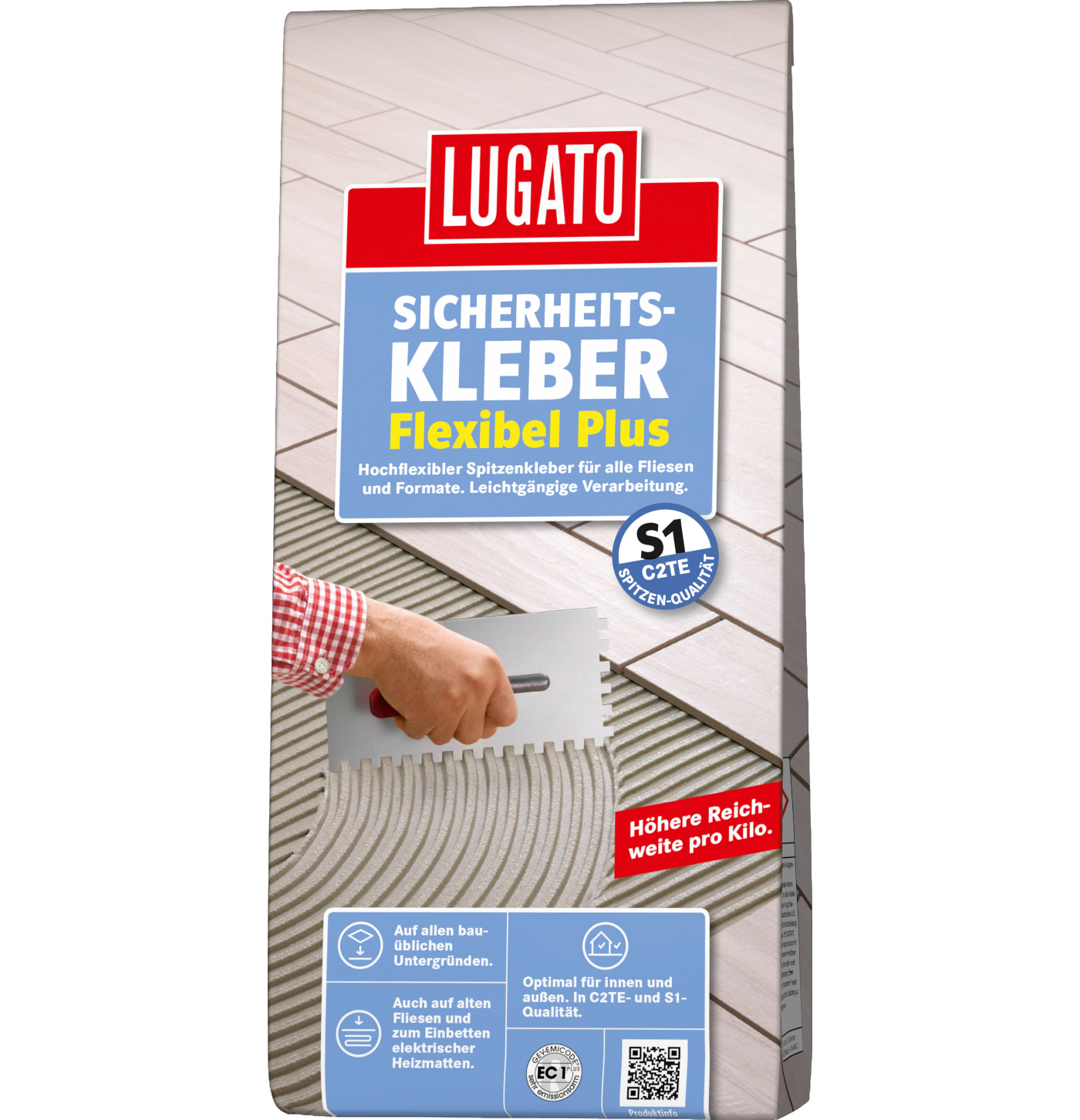 Lugato Sicherheitskleber Flexibel Plus 3,5 kg von LUGATO