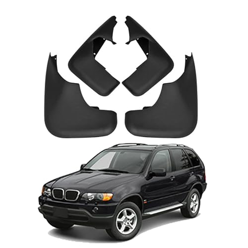 LUGIWN Schmutzfänger für BMW X5 E53 2002-2007 with Running Boards, Spritzschutz Kotflügel, Fahrzeug vorne und hinten Spritzschutz Protection ZubehöR LUGIWN Schmutzfänger für BMW X5 E53 2002-2007 with Running Boards, Spritzschutz Kotflügel, Fahrzeug vorne und hinten Spritzschutz Protection ZubehöR von LUGIWN