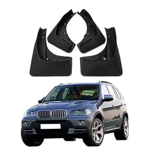 LUGIWN Schmutzfänger für BMW X5 E70/F15 2008-2018, Spritzschutz Kotflügel, Fahrzeug vorne und hinten Spritzschutz Protection ZubehöR von LUGIWN