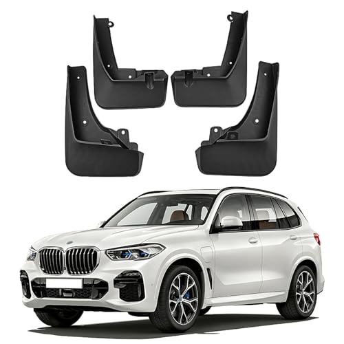 LUGIWN Schmutzfänger für BMW X5 M Sport 2019-2023, Spritzschutz Kotflügel, Fahrzeug vorne und hinten Spritzschutz Protection ZubehöR von LUGIWN