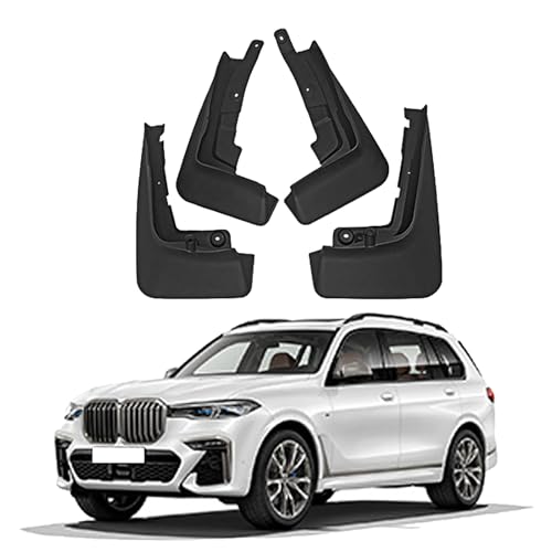 LUGIWN Schmutzfänger für BMW X7 G07 2019-, Spritzschutz Kotflügel, Fahrzeug vorne und hinten Spritzschutz Protection ZubehöR von LUGIWN