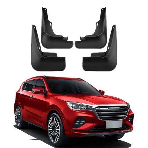 LUGIWN Schmutzfänger für Chery JETOUR X70 2020-2024, Spritzschutz Kotflügel, Fahrzeug vorne und hinten Spritzschutz Protection ZubehöR von LUGIWN