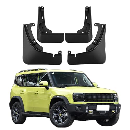 LUGIWN Schmutzfänger für Chery Jetour T1/T2 2023, Spritzschutz Kotflügel, Fahrzeug vorne und hinten Spritzschutz Protection ZubehöR von LUGIWN
