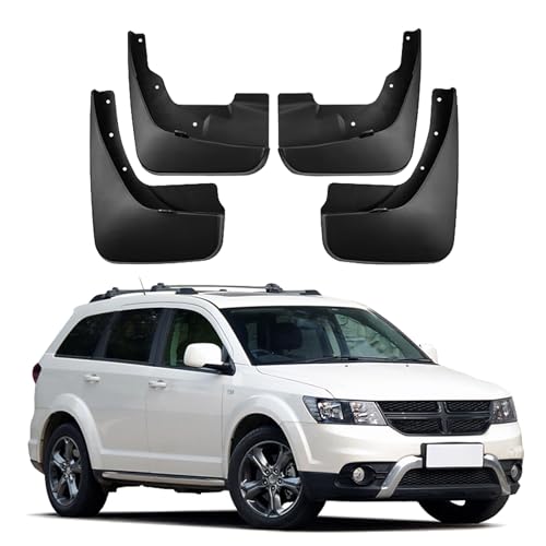 LUGIWN Schmutzfänger für Dodge Journey 2007-2021, Spritzschutz Kotflügel, Fahrzeug vorne und hinten Spritzschutz Protection ZubehöR von LUGIWN