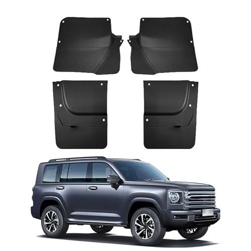 LUGIWN Schmutzfänger für Great Wall Haval H9 2024, Spritzschutz Kotflügel, Fahrzeug vorne und hinten Spritzschutz Protection ZubehöR von LUGIWN