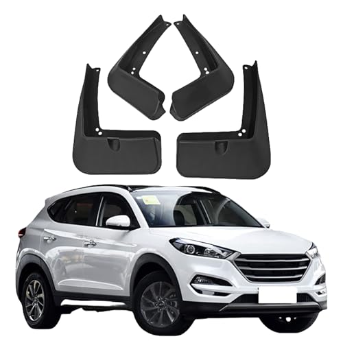LUGIWN Schmutzfänger für Hyundai Tucson 2015-2020, Spritzschutz Kotflügel, Fahrzeug vorne und hinten Spritzschutz Protection ZubehöR von LUGIWN
