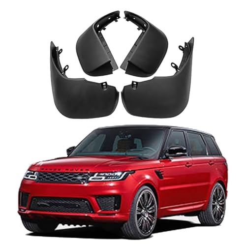 LUGIWN Schmutzfänger für Land Rover Range Rove Sport(Without Pedal) 2014-2022, Spritzschutz Kotflügel, Fahrzeug vorne und hinten Spritzschutz Protection ZubehöR von LUGIWN