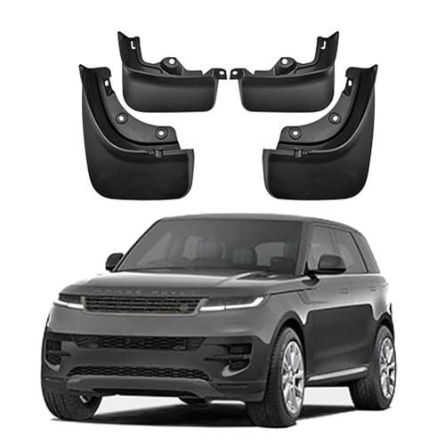 LUGIWN Schmutzfänger für Land Rover Range Rove Sport (Low-Level Configuration) 2023-, Spritzschutz Kotflügel, Fahrzeug vorne und hinten Spritzschutz Protection ZubehöR von LUGIWN