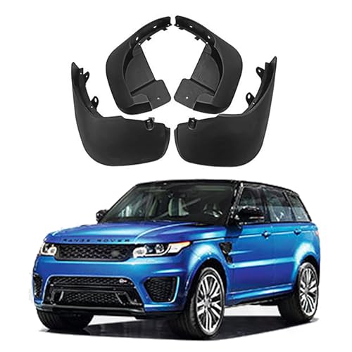 LUGIWN Schmutzfänger für Land Rover Range Rove Sport (with Pedal) 2014-2022, Spritzschutz Kotflügel, Fahrzeug vorne und hinten Spritzschutz Protection ZubehöR von LUGIWN