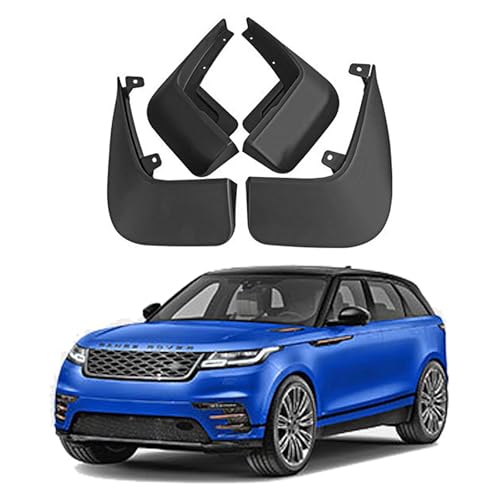 LUGIWN Schmutzfänger für Land Rover Range Rover Velar 2017-, Spritzschutz Kotflügel, Fahrzeug vorne und hinten Spritzschutz Protection ZubehöR von LUGIWN