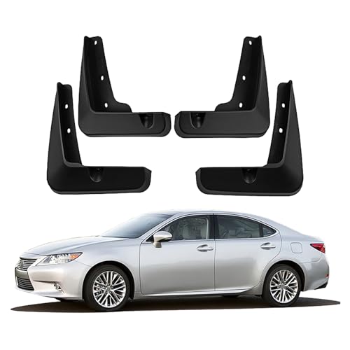 LUGIWN Schmutzfänger für Lexus ES 2013-2017, Spritzschutz Kotflügel, Fahrzeug vorne und hinten Spritzschutz Protection ZubehöR von LUGIWN