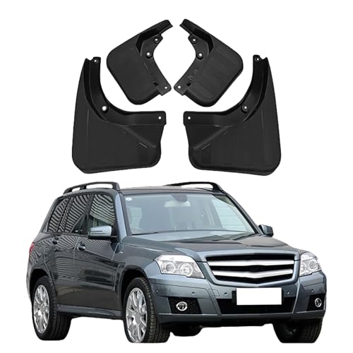 LUGIWN Schmutzfänger für Mercedes GLK-Class 2009-2020 Without Pedals, Spritzschutz Kotflügel, Fahrzeug vorne und hinten Spritzschutz Protection ZubehöR von LUGIWN