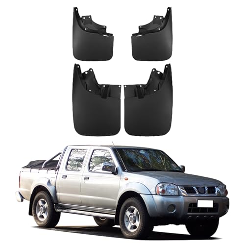 LUGIWN Schmutzfänger für Nissan Navara D22 P300 Pickup 4-D 2008-2014, Spritzschutz Kotflügel, Fahrzeug vorne und hinten Spritzschutz Protection ZubehöR von LUGIWN