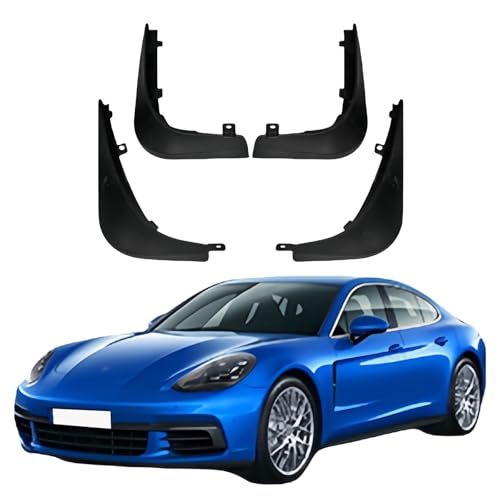 LUGIWN Schmutzfänger für Porsche Panamera 2017-2020, Spritzschutz Kotflügel, Fahrzeug vorne und hinten Spritzschutz Protection ZubehöR von LUGIWN