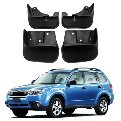 LUGIWN Schmutzfänger für Subaru Forester 2008-2012, Spritzschutz Kotflügel, Fahrzeug vorne und hinten Spritzschutz Protection ZubehöR von LUGIWN