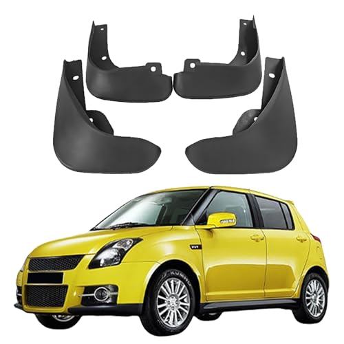 LUGIWN Schmutzfänger für Suzuki Swift 2011, Spritzschutz Kotflügel, Fahrzeug vorne und hinten Spritzschutz Protection ZubehöR von LUGIWN