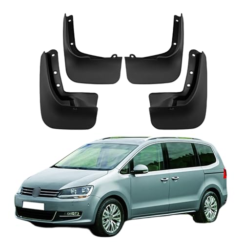 LUGIWN Schmutzfänger für Volkswagen Sharan 2012-2019, Spritzschutz Kotflügel, Fahrzeug vorne und hinten Spritzschutz Protection ZubehöR von LUGIWN