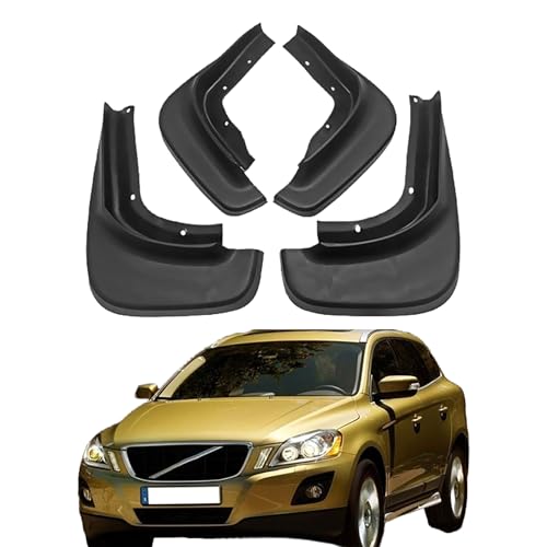LUGIWN Schmutzfänger für Volvo XC60 2008-2013, Spritzschutz Kotflügel, Fahrzeug vorne und hinten Spritzschutz Protection ZubehöR von LUGIWN