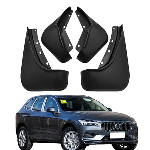 LUGIWN Schmutzfänger für Volvo XC60 2018-2024, Spritzschutz Kotflügel, Fahrzeug vorne und hinten Spritzschutz Protection ZubehöR von LUGIWN